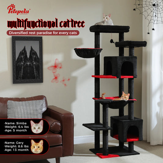 Tall Cat Tree Tower for Indoor Cats