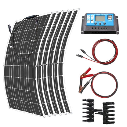 12V Flexible Solar Panel 600W 100W 200W 300W 400W 500W