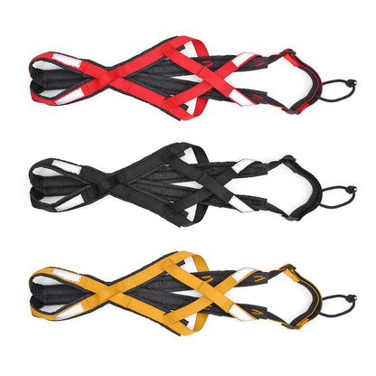 Dog Sledding Harness Reflective Weight Pulling Vest