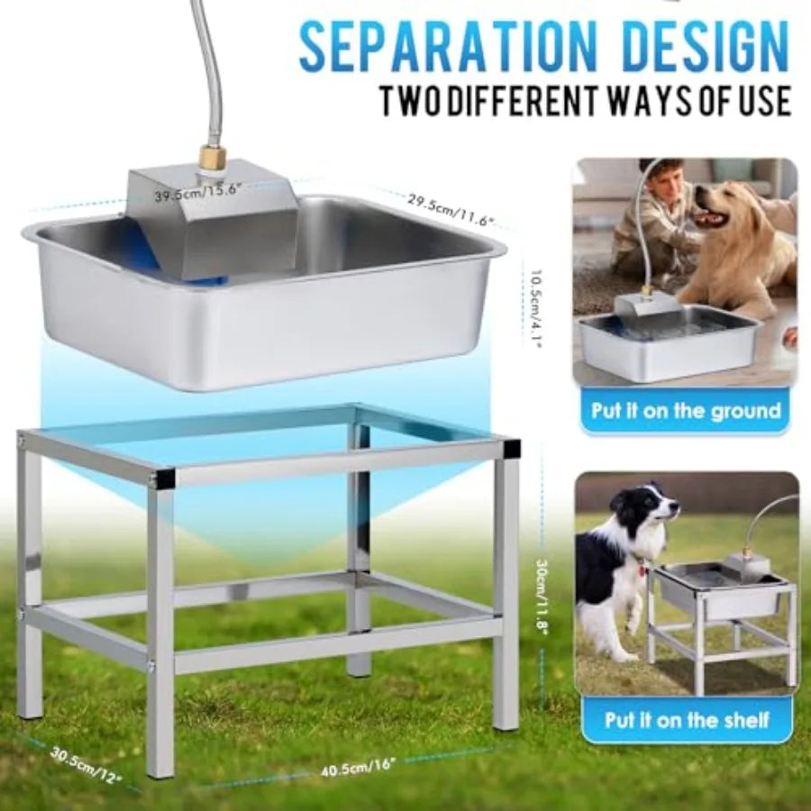 3Gal Automatic Dog Water Bowl Dispenser