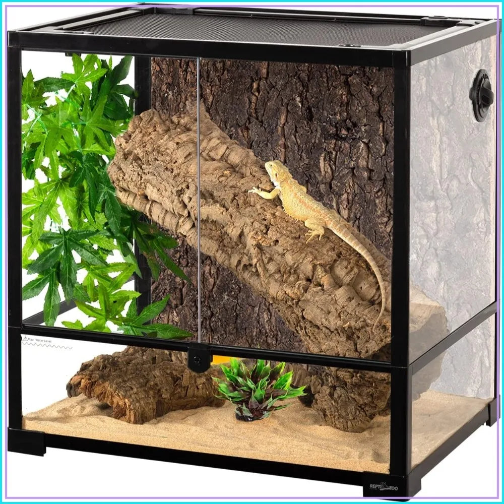 45 Gallon Glass Reptile Terrarium 24"x18"x24"