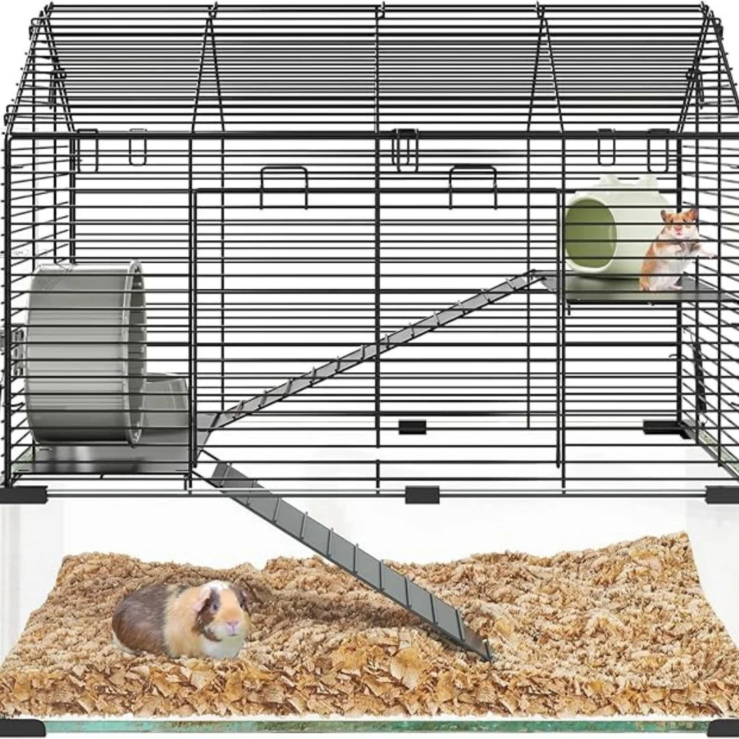 3 Tiers Large Hamster Enclosure, Metal Enclosure