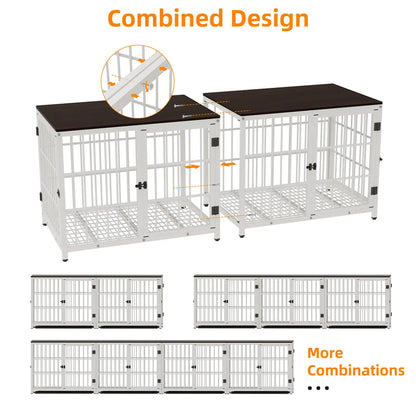 Large Wooden Dog Crate Indoor Furniture
