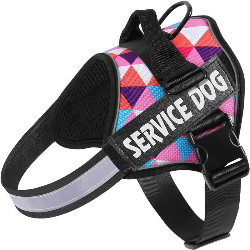 Chest Strap Dog Vest Harness Medium and Large Dog Border Collie Golden Hair Bucket Explosion proof Flushing Dog Harness