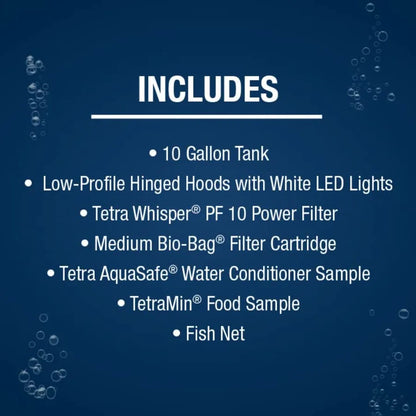 Aquarium, 10 Gallon, Complete Tropical Fish Tank Kit