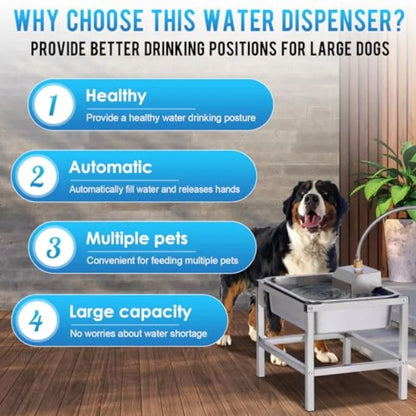 3Gal Automatic Dog Water Bowl Dispenser