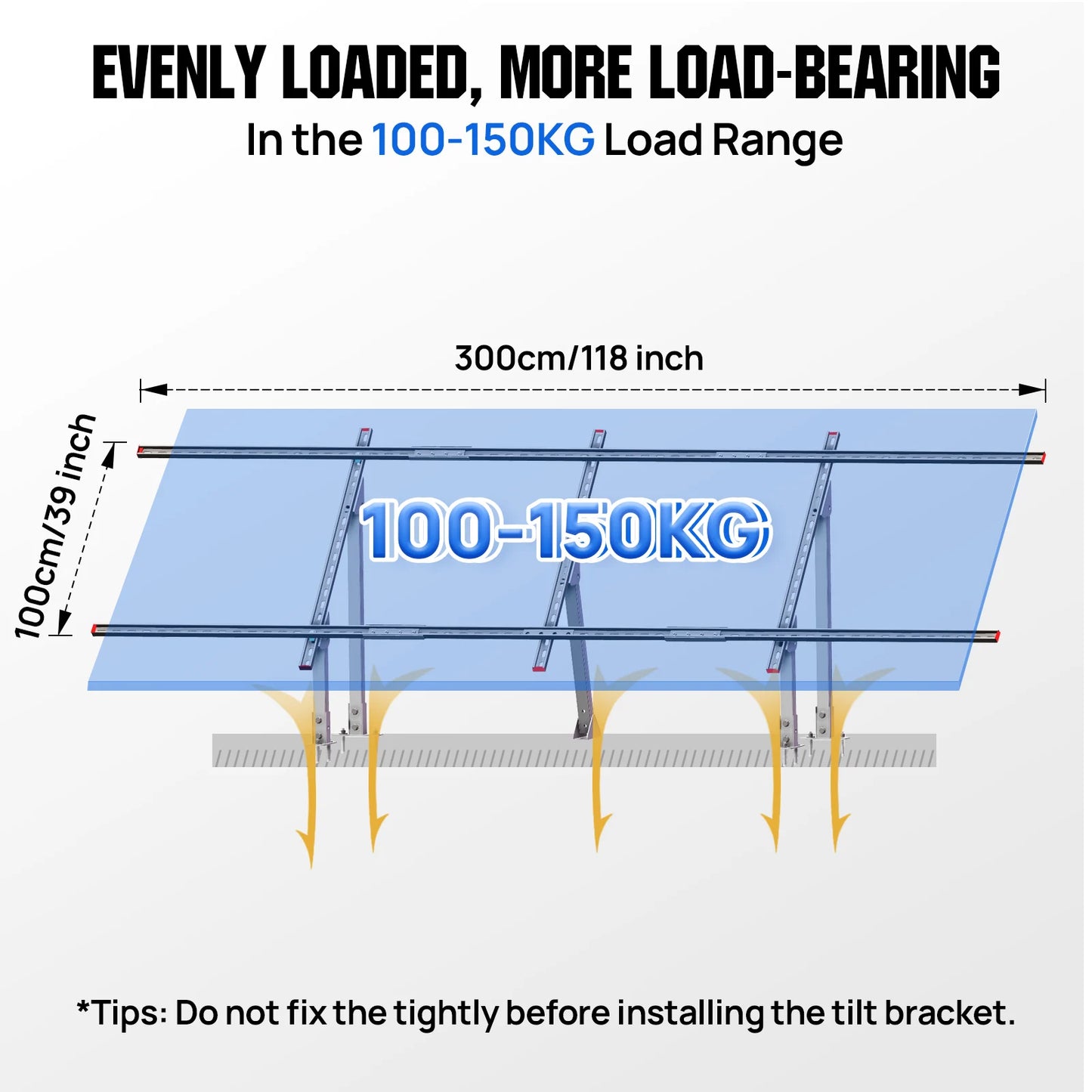 Solar Panel Mounting Brackets Kit System