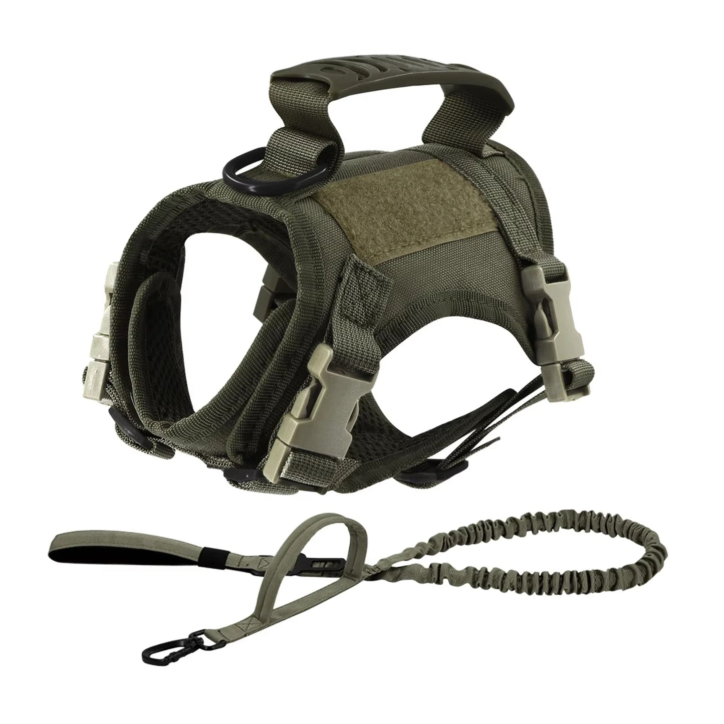 Tactical Puppy Harness Leash Set For Small Dogs