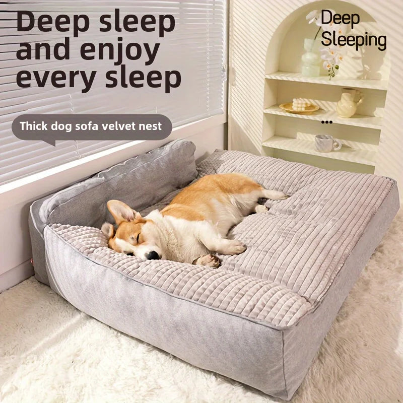 New Cat Dog Pet Bed Kennel Washable