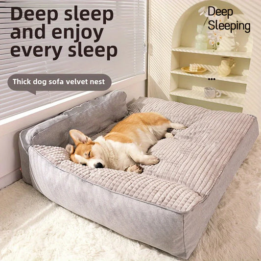 New Cat Dog Pet Bed Kennel Washable