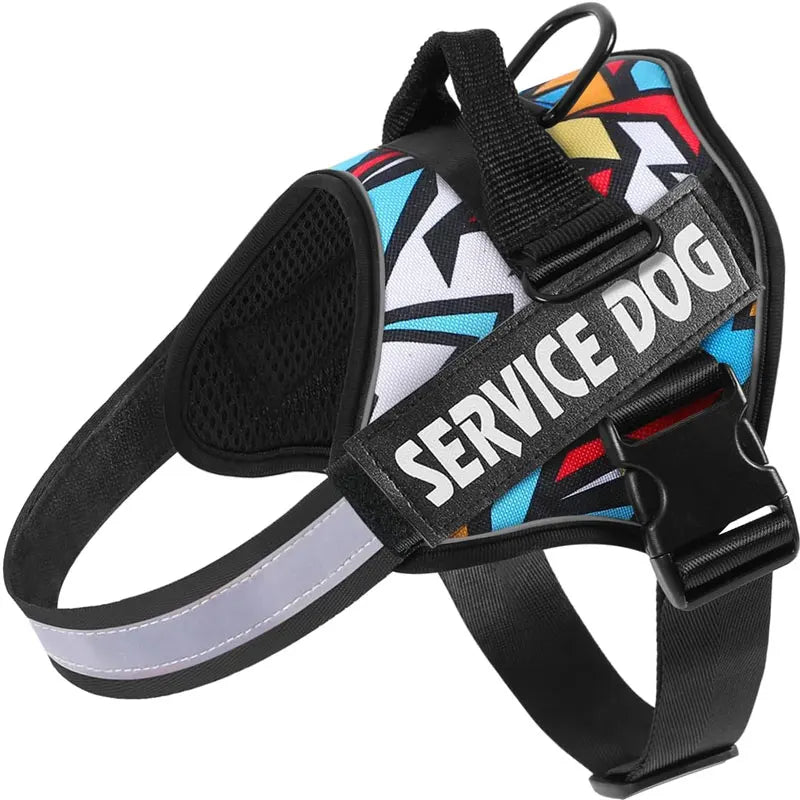 Chest Strap Dog Vest Harness Medium and Large Dog Border Collie Golden Hair Bucket Explosion proof Flushing Dog Harness