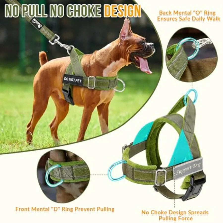 No Pull Dog Harness and Leash Set