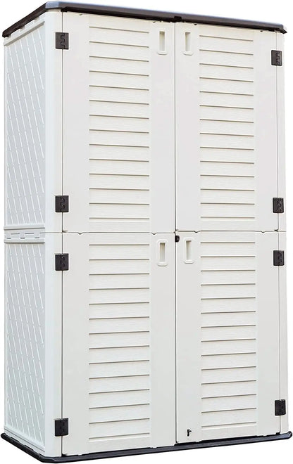 Outdoor Storage Shed,57 Cu.ft  Cabinet Waterproof