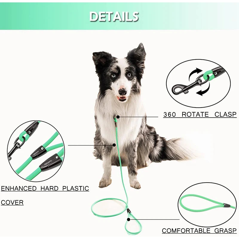 Dog Leash Waterproof Training Recall 5FT 10 FT 20FT 30FT