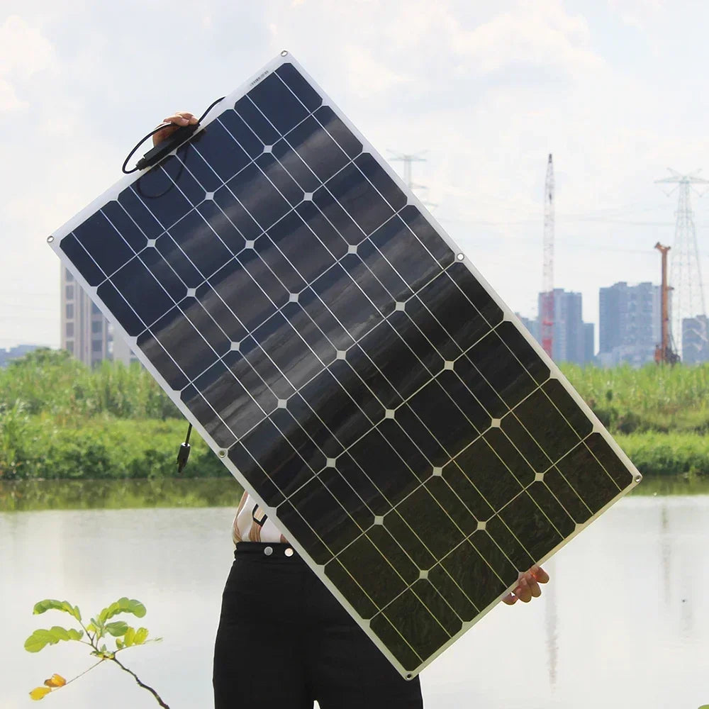 12V Flexible Solar Panel 600W 100W 200W 300W 400W 500W
