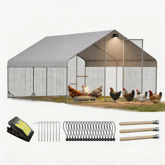 Chicken Coop Solar Light Waterproof UV Cover