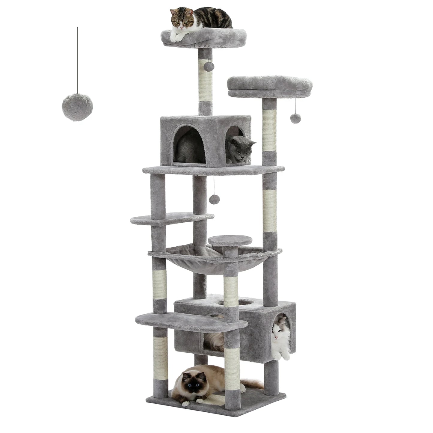 Large Cat Tree Tower for Indoor Cats