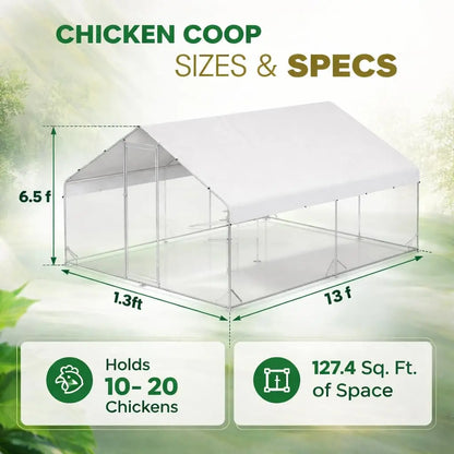 Chicken Coop Solar Light Waterproof UV Cover