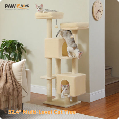 Road Cactus Cat Tree for Indoor Cats With Scratching Posts