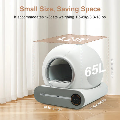 Self-Cleaning Litter Box