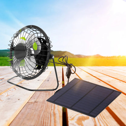 Solar Panel Cooling Fan 5W for Greenhouse