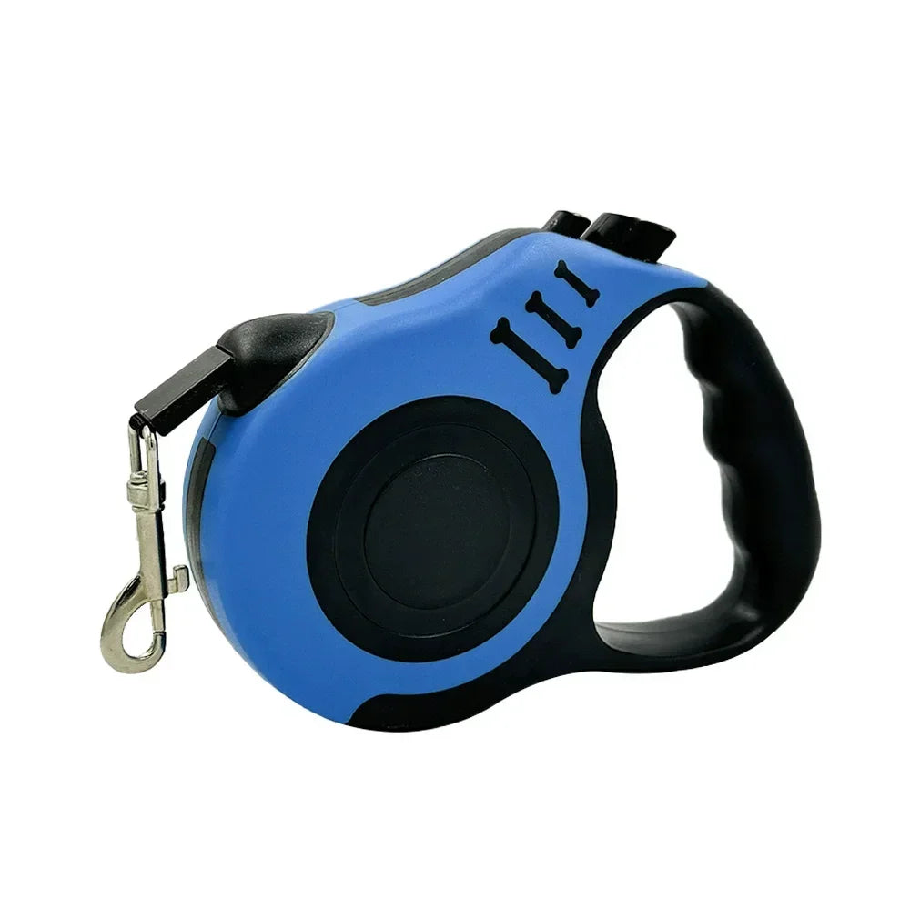 Retractable Dog Leash Outdoor Nylon Braided Rope