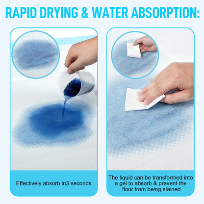 100pcs Super Absorbent Pet Training Pads,