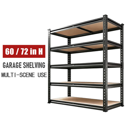 Garage Shelving 5 Tier Storage Shelves Heavy Duty