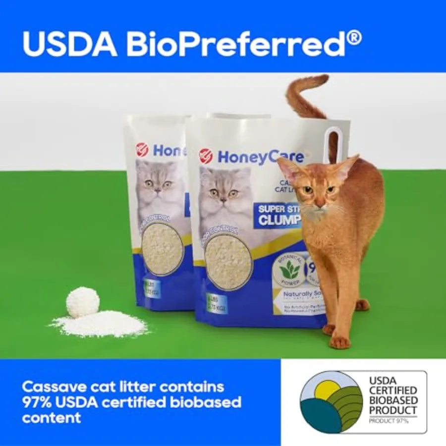 Cat Litter Natural Plant-Based Clumping 24-lbs Value