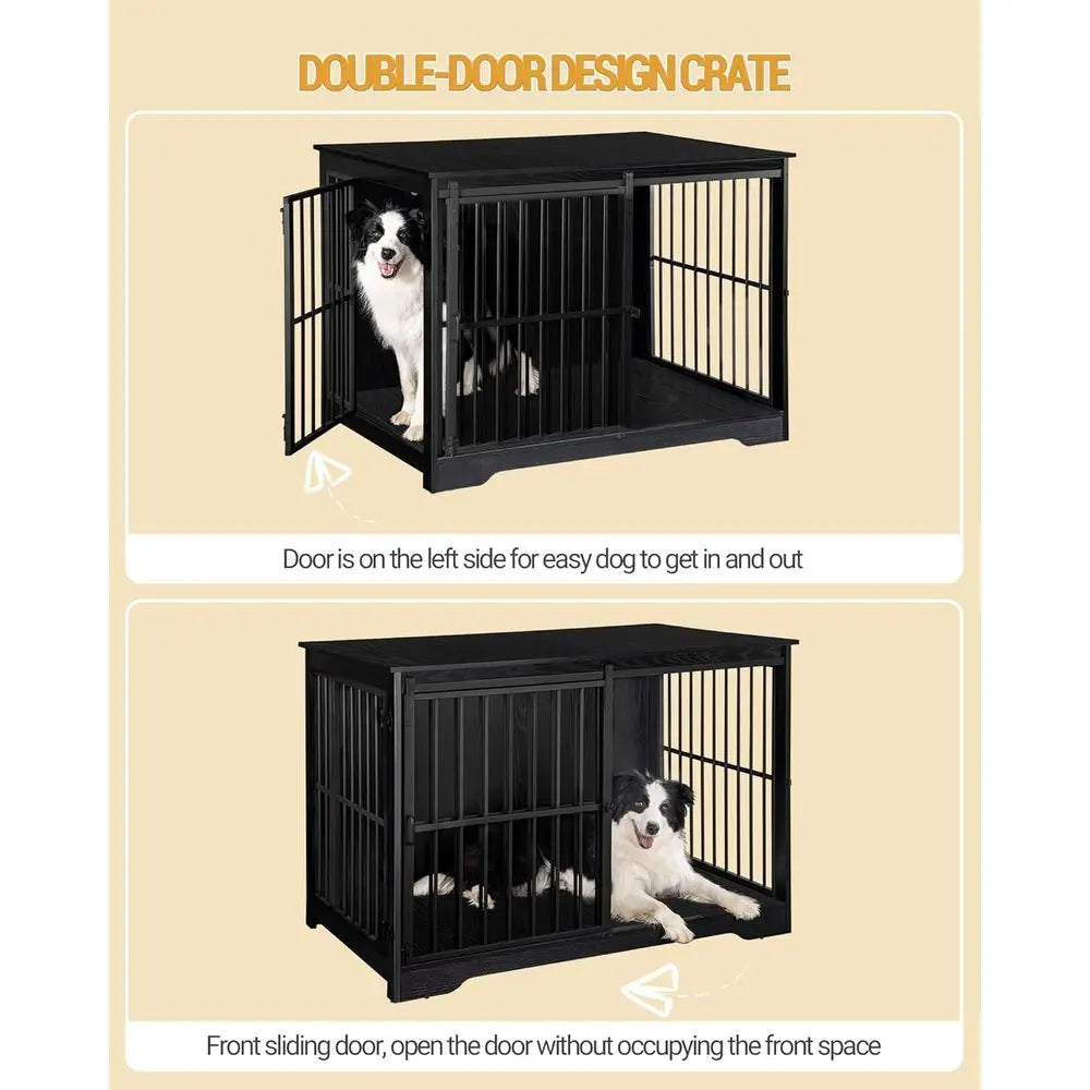 Large Dog Crate Furniture, 44.1 Indoor Kennel