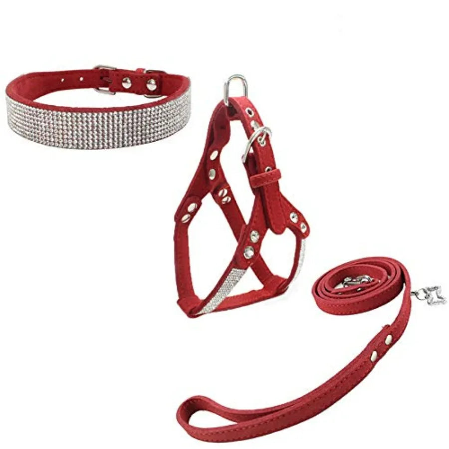 Dog Collar and Harness and Lead Sets