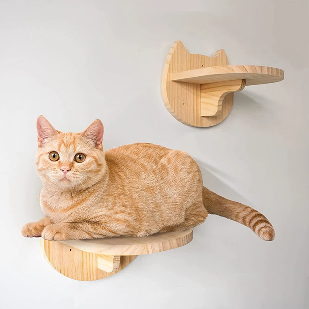 Cat Climbing Shelf Wall Mounted Four Step