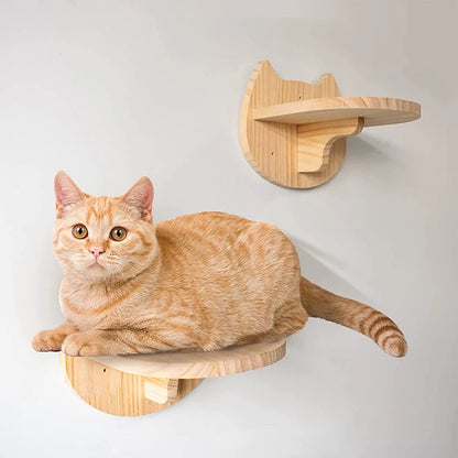 Cat Climbing Shelf Wall Mounted Four Step