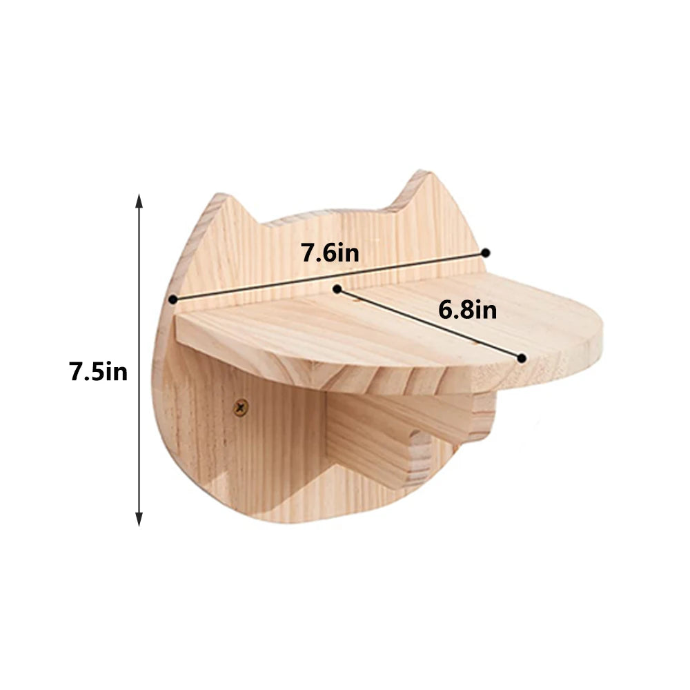 Cat Climbing Shelf Wall Mounted Four Step