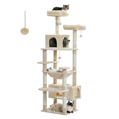 Large Cat Tree Tower for Indoor Cats
