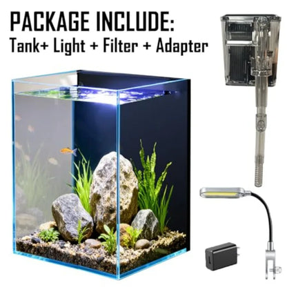 1.5 Gallon Fish Tank Starter Kits,