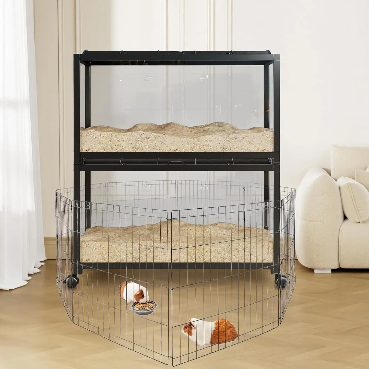 Chew-Proof Metal Hamster Cage Wheels