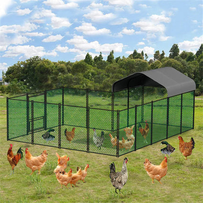 Heavy Duty Large Chicken Run Coop Cage