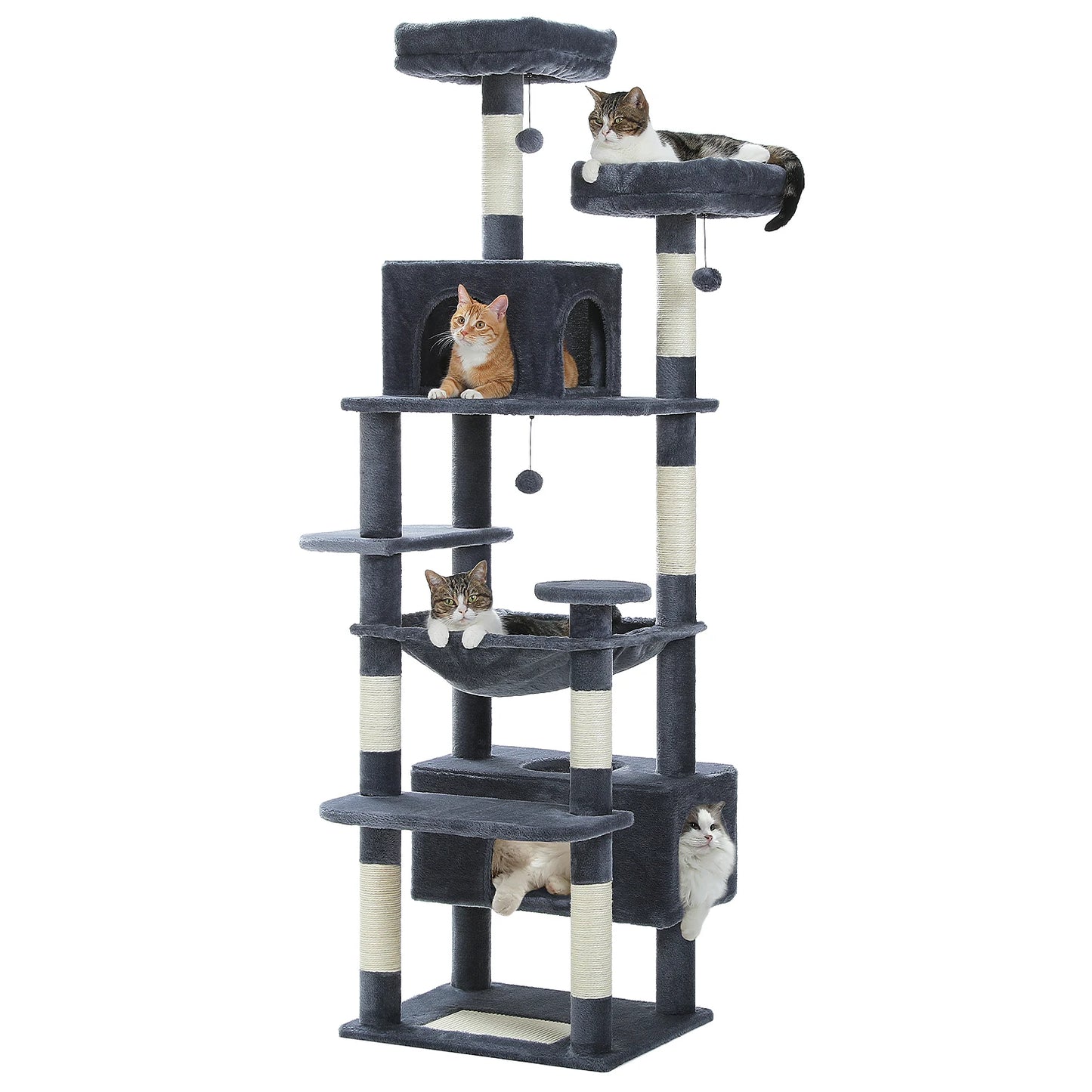 Large Cat Tree Tower for Indoor Cats