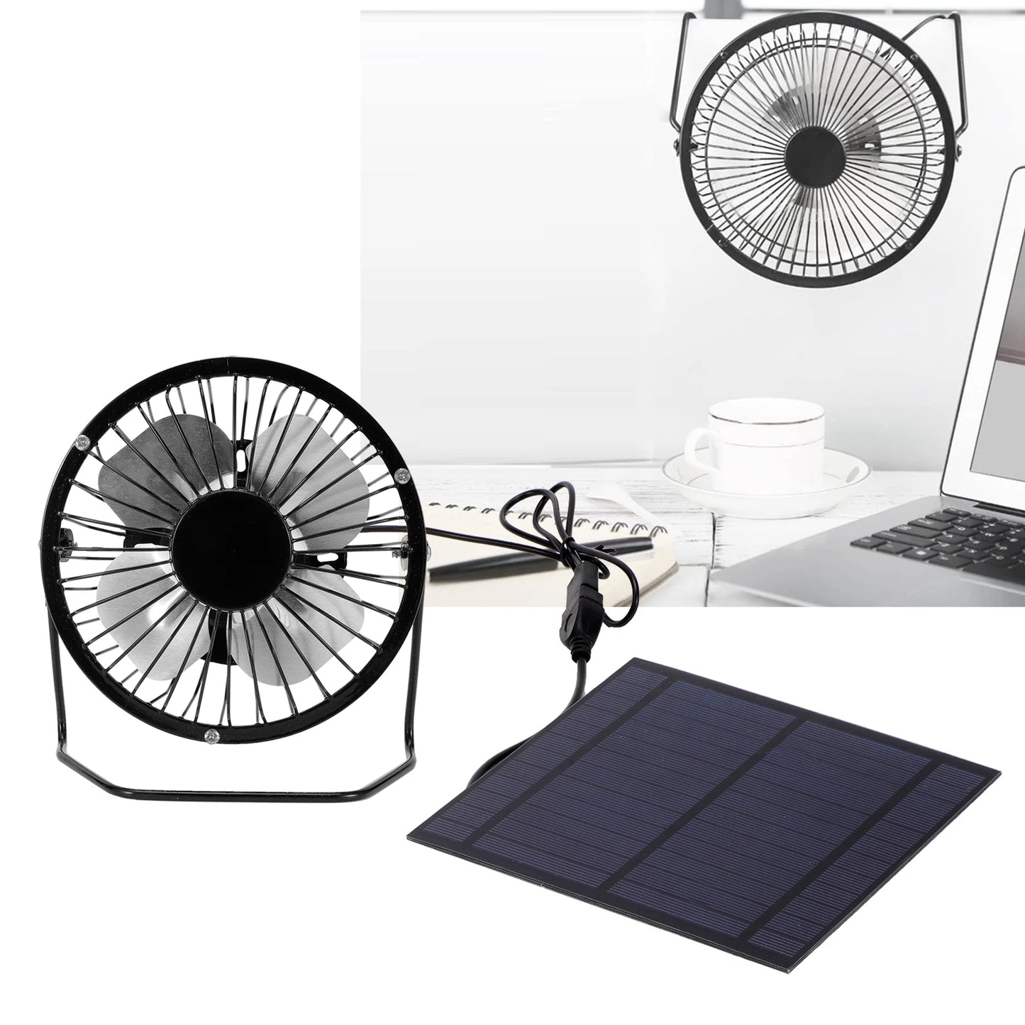 Solar Panel Cooling Fan 5W for Greenhouse