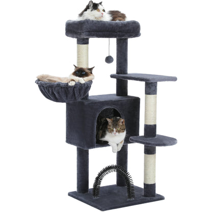 Cat Tree Tower with condo, House, Perch, Hammock,