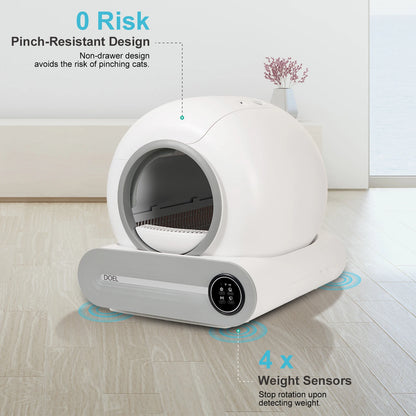 Self-Cleaning Litter Box