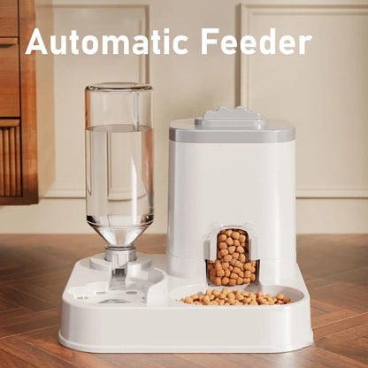 Large Capacity Pet Automatic Feeders and Water Dispensers,