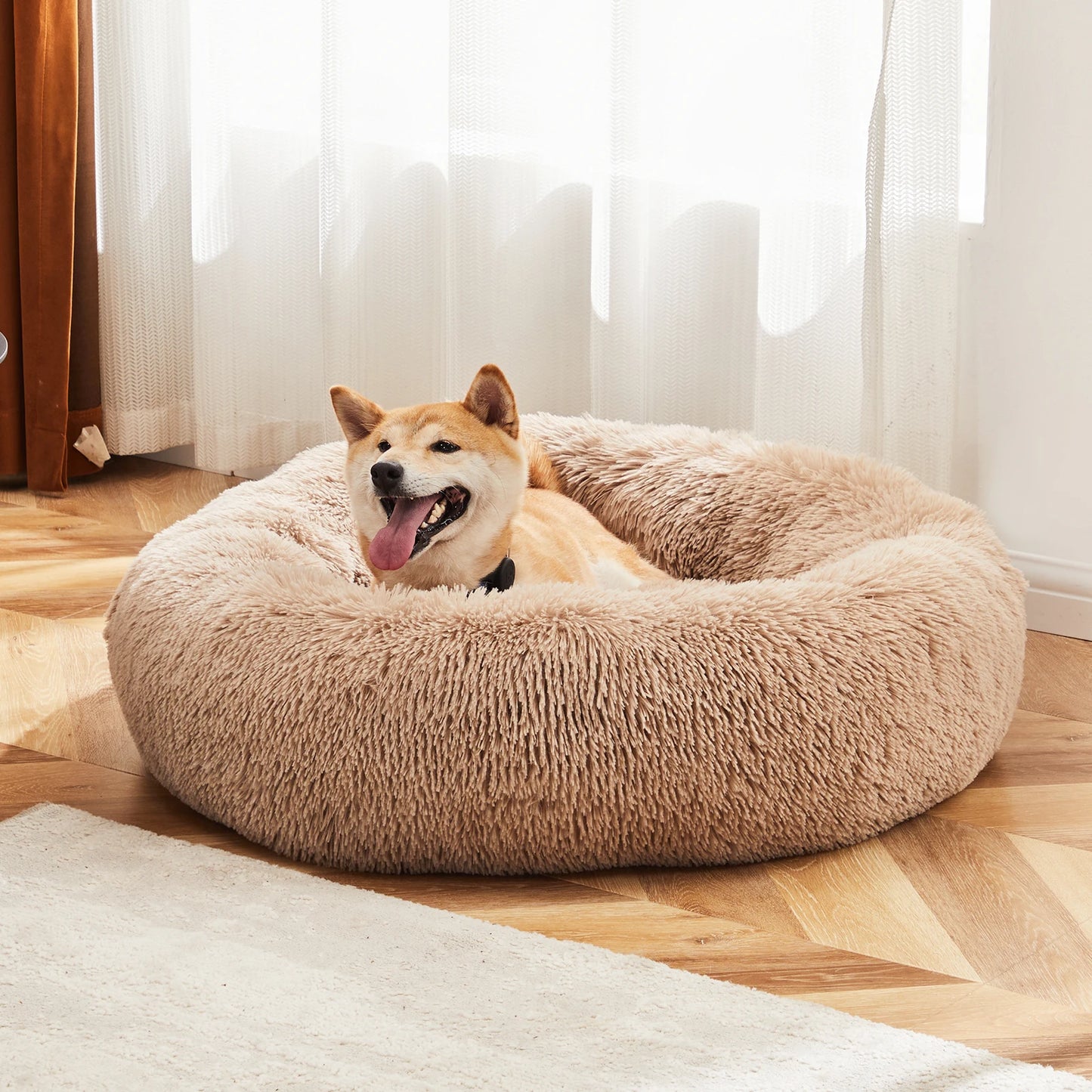 Calming Dog Bed for Large/XL Dogs Washable