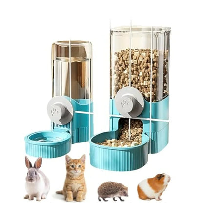 Automatic Hanging Gravity Pet Feeder and Water Dispenser