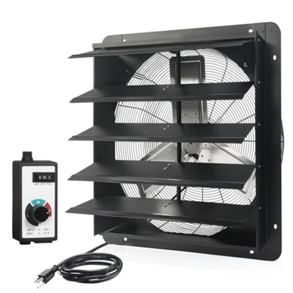 24 Inch Wall Mounted Attic Exhaust Fan