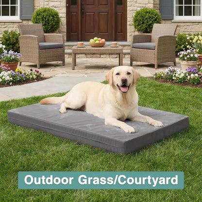 Waterproo Outdoor Dog Bed Large Medium Sized Dogs,