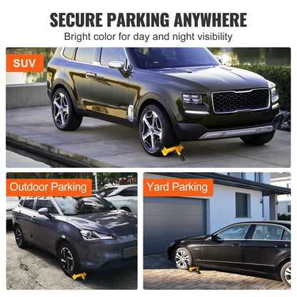 Wheel Lock 2 Packs Antitheft for Trailer/ ATV