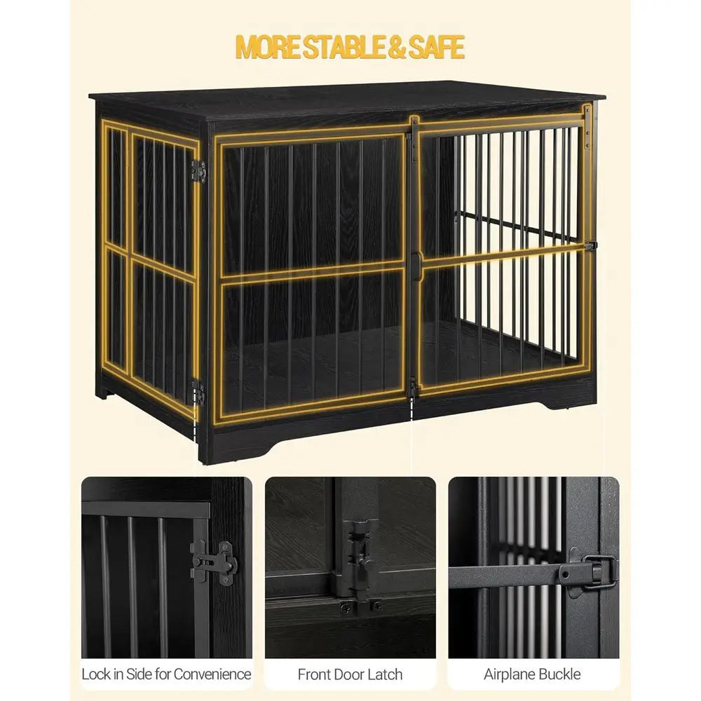Large Dog Crate Furniture, 44.1 Indoor Kennel