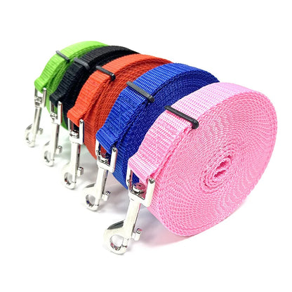 4ft-100ft Nylon Dog Leash for Dogs